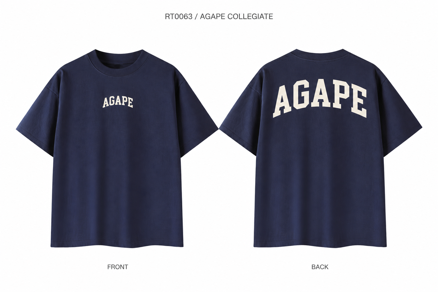 AGAPE Collegiate Essential Tee