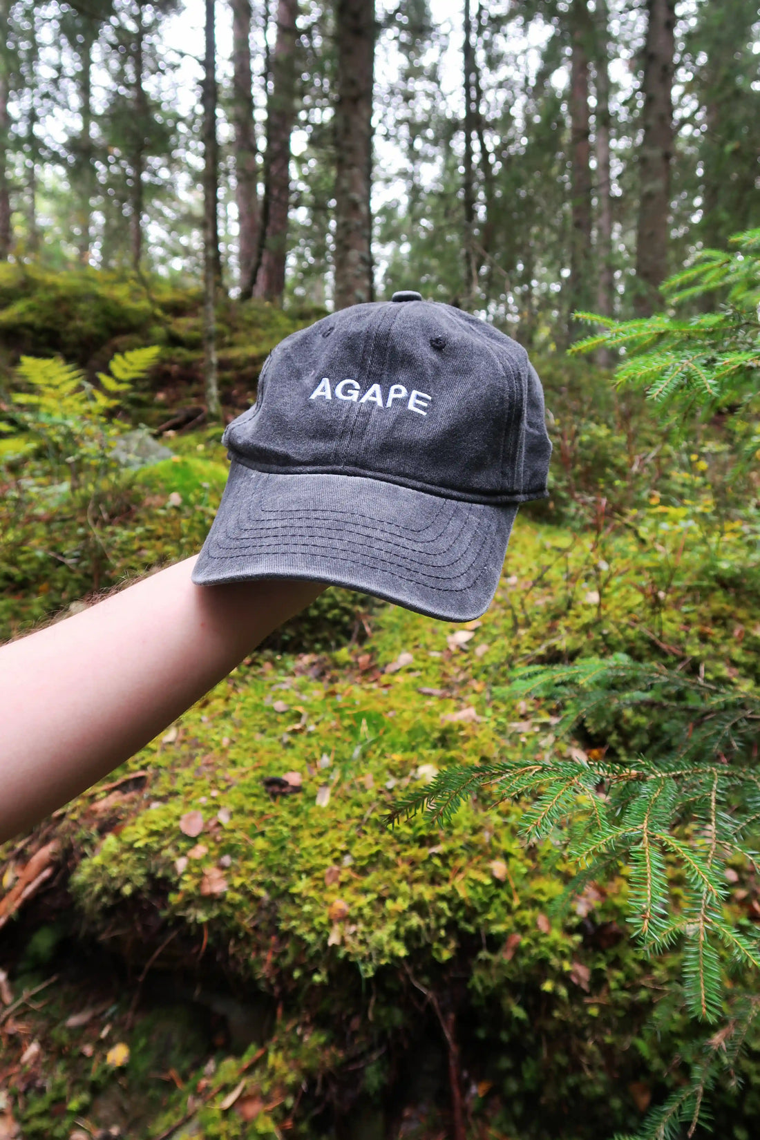 AGAPE WASHED CAP